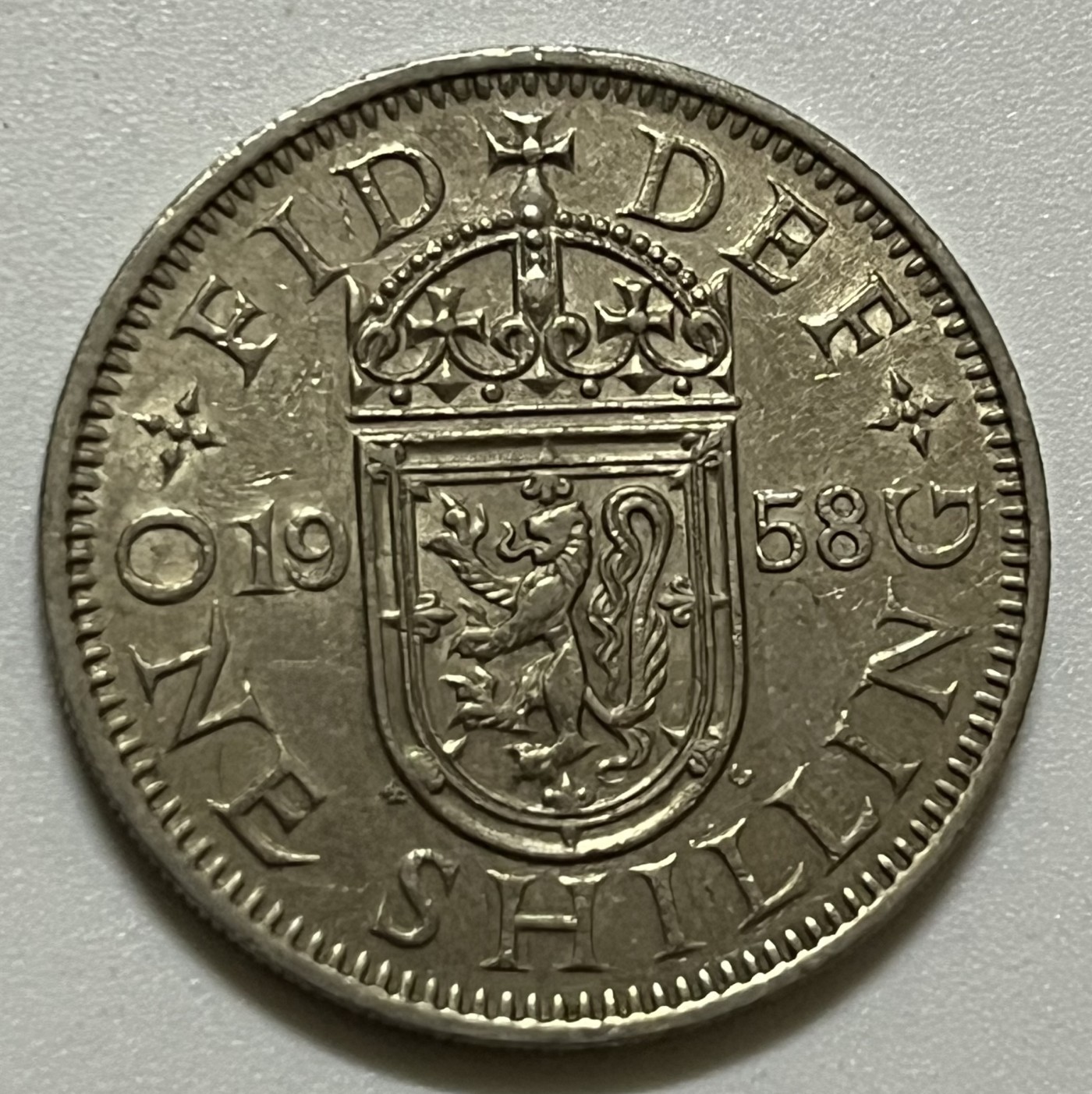 神仙姐姐散币好品专场第三十六期（无佣金满邮自动发出 1958年 英国1先令