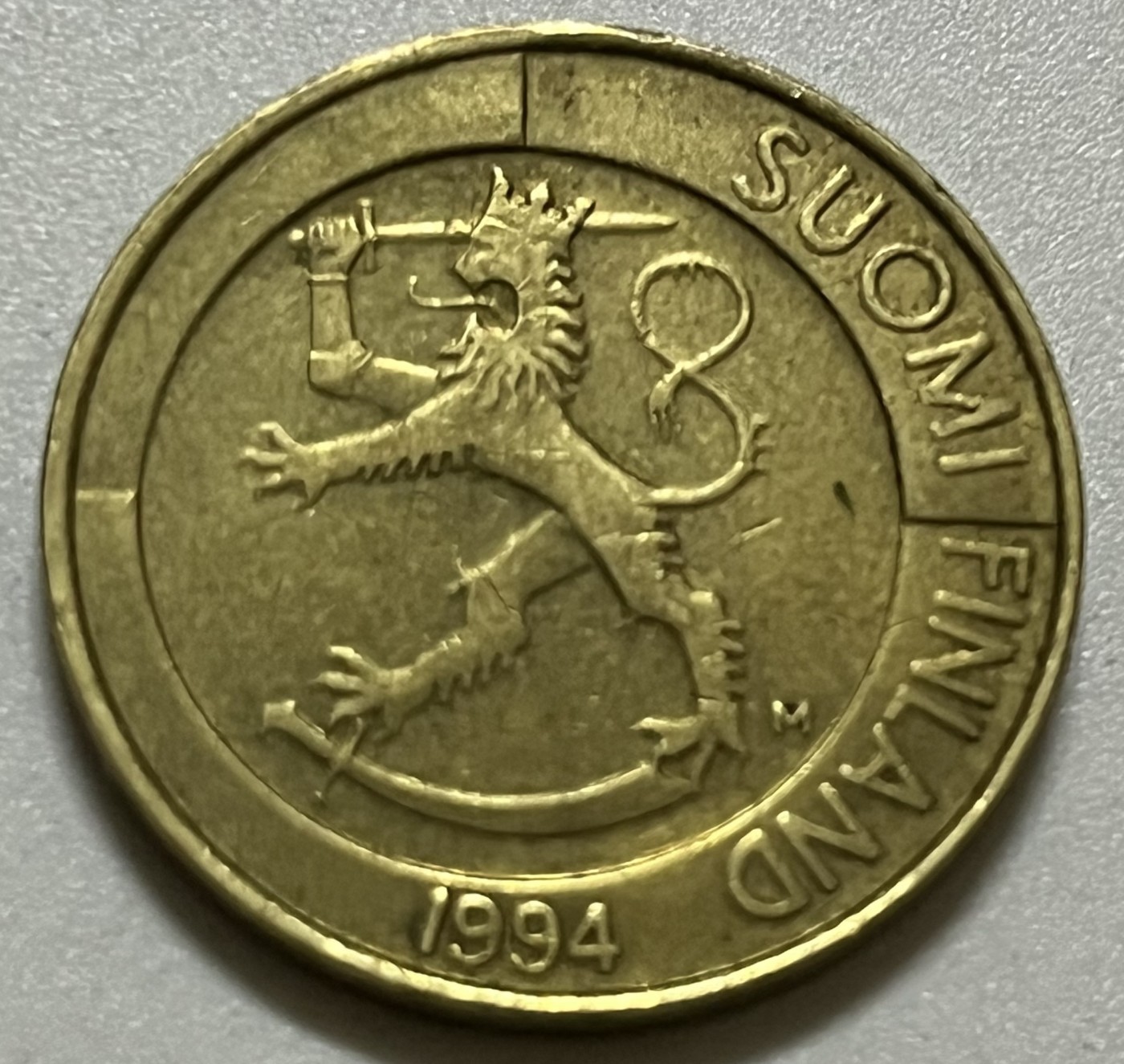 神仙姐姐散币好品专场第三十六期（无佣金满邮自动发出 1994年 芬兰1马克