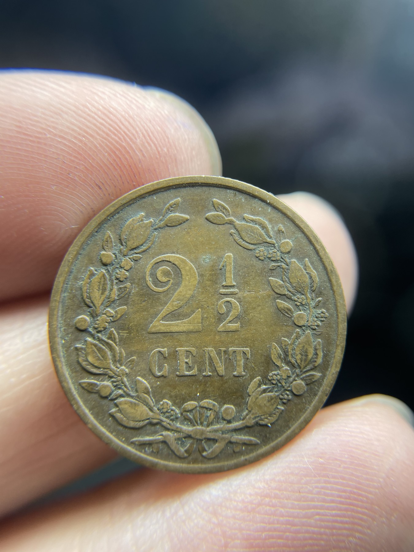 2024年集古藏今外币拍卖第五期-第8场—（总第48拍） 1877年荷兰2.5分