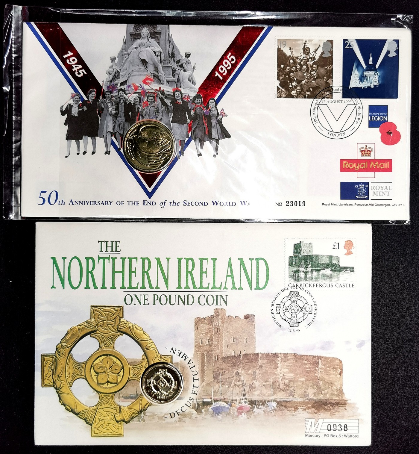 凡希社世界钱币微拍第二百六十七期 英国邮币封两件