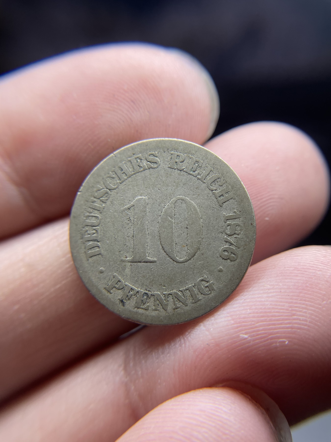 2024年集古藏今外币拍卖第五期-第8场—（总第48拍） 德国1876年10芬尼