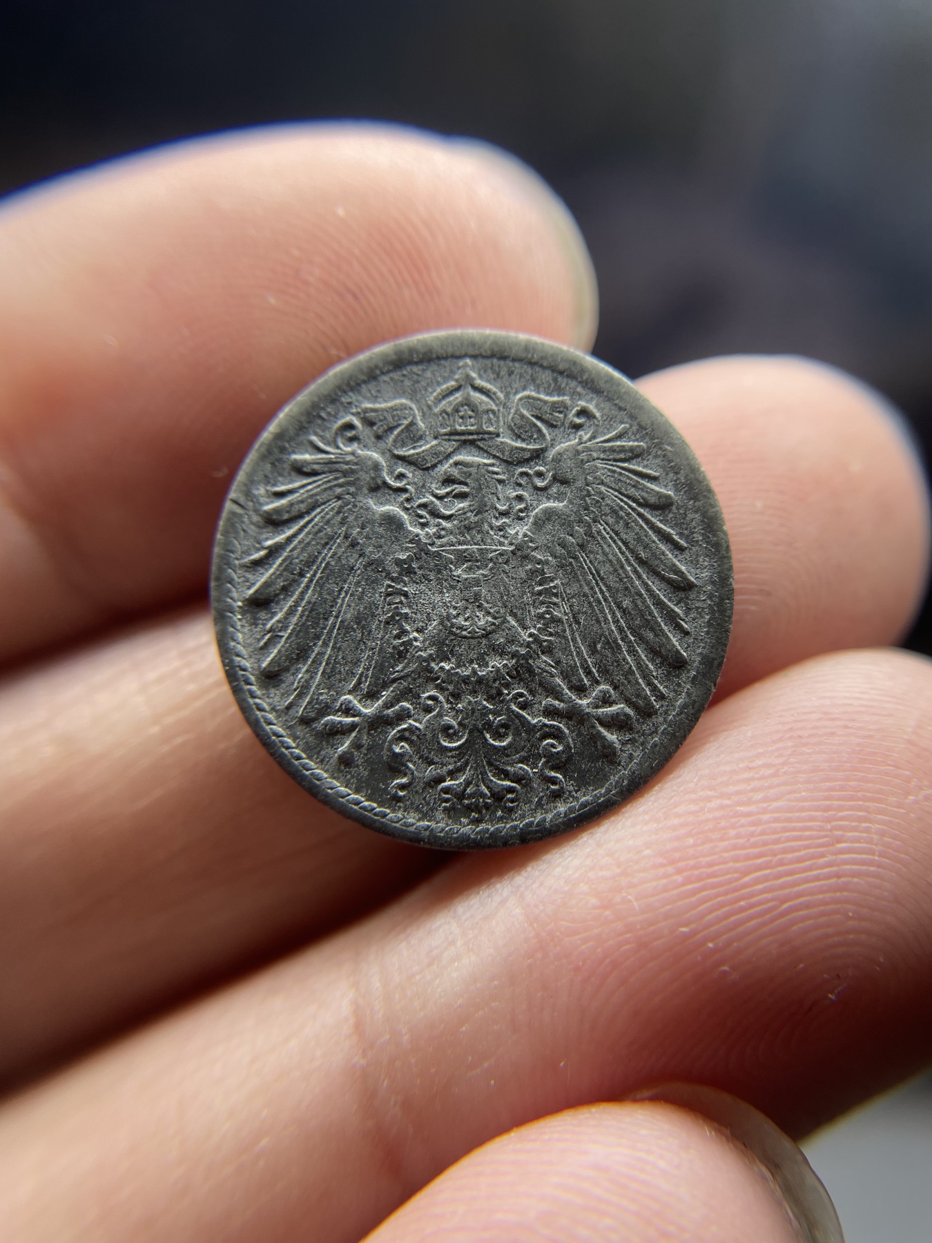 2024年集古藏今外币拍卖第五期-第8场—（总第48拍） 1921年德国10芬尼锌币