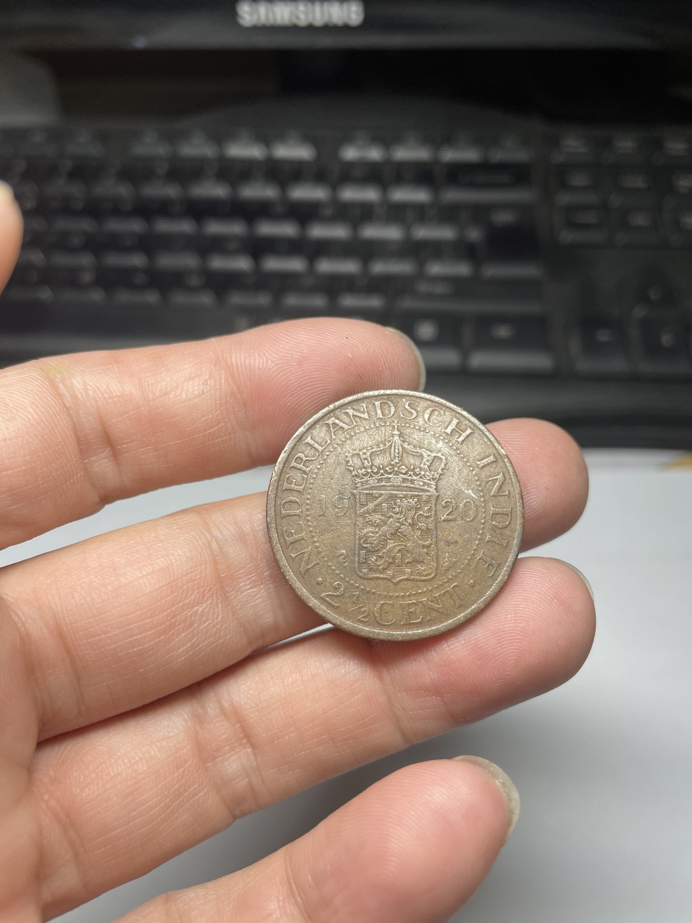 2024年集古藏今外币拍卖第五期-第8场—（总第48拍） 1920年荷属东印度2.5盾