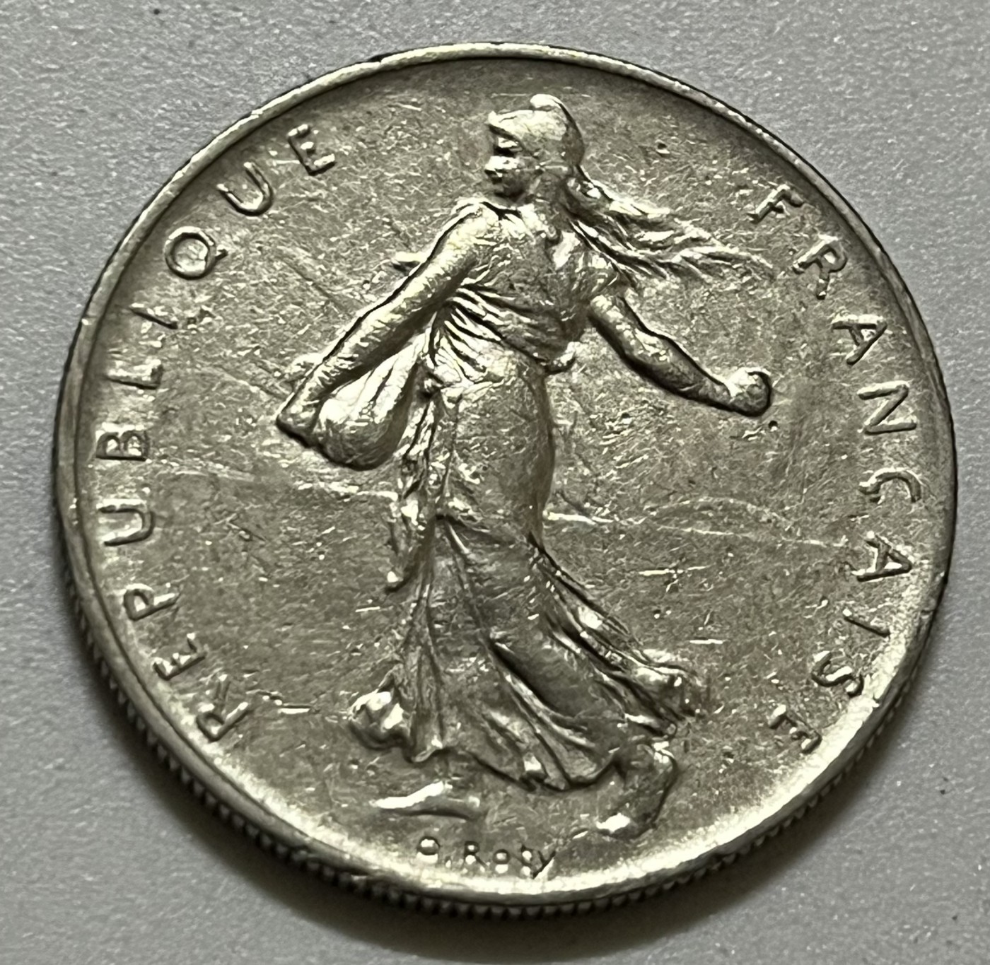 神仙姐姐散币好品专场第三十六期（无佣金满邮自动发出 1961年 法国1法郎