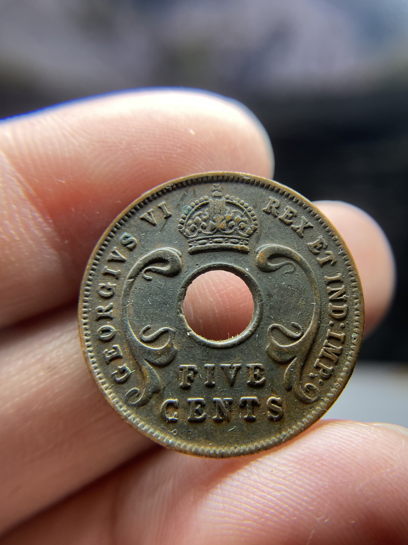 2024年集古藏今外币拍卖第五期-第8场—（总第48拍） 1942年东非5分