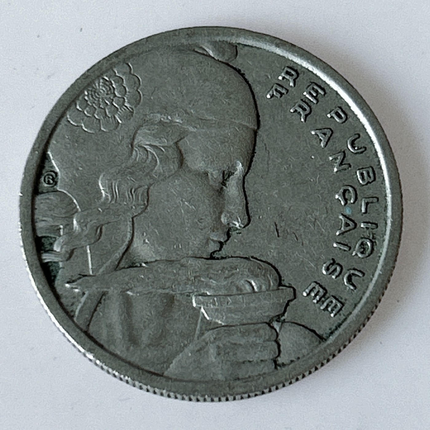 海外回流1元起拍小铺 各国钱币散币场 第11期 法国1954年100法郎 火炬