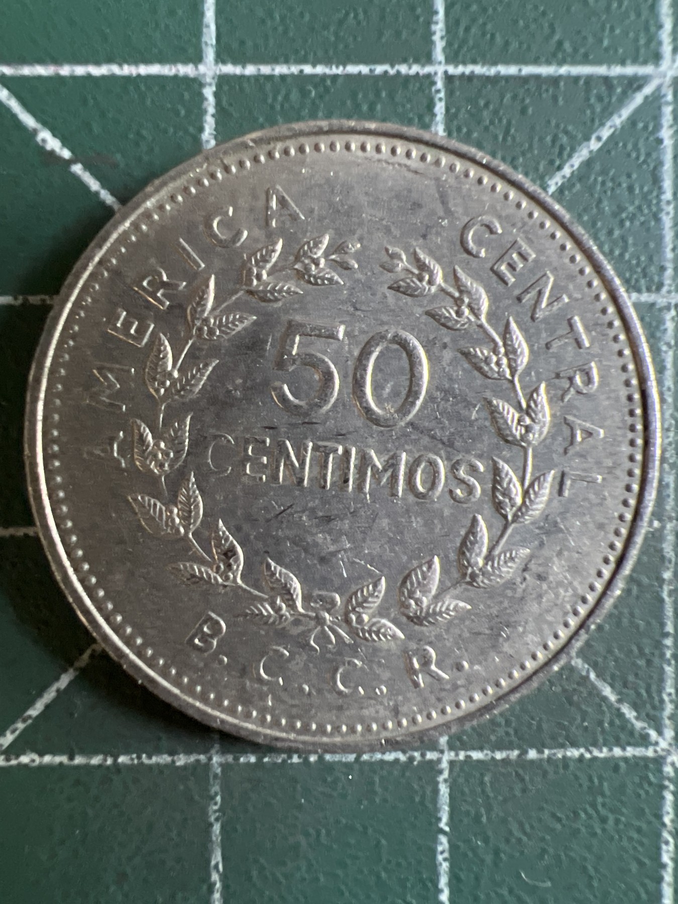 第585期 硬币专场 （无押金，捡漏，全场50包邮，偏远地区除外，接收代拍业务） 哥斯达黎加50分 1978年