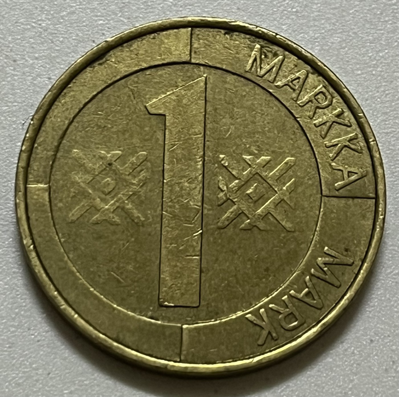 神仙姐姐散币好品专场第三十六期（无佣金满邮自动发出 1994年 芬兰1马克