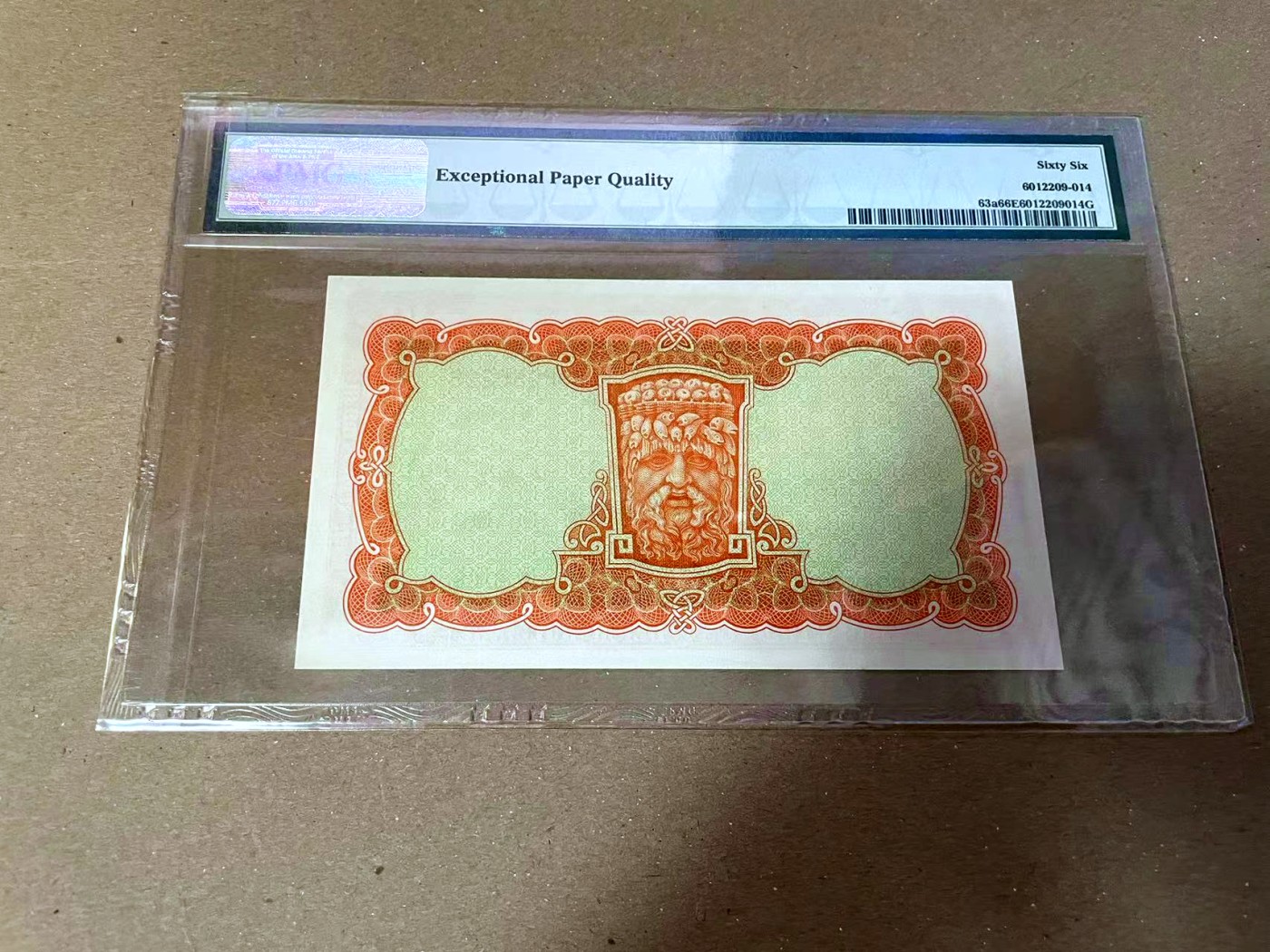 【Blue Auction】✨世界纸币精拍第468期【精】 【无47】爱尔兰 1968年10先令 PMG66EPQ 拉弗雷夫人