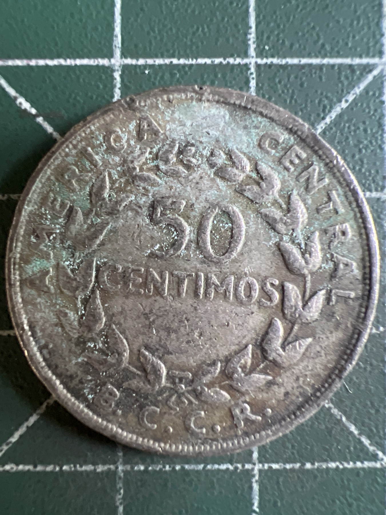 第585期 硬币专场 （无押金，捡漏，全场50包邮，偏远地区除外，接收代拍业务） 哥斯达黎加50分 1970年