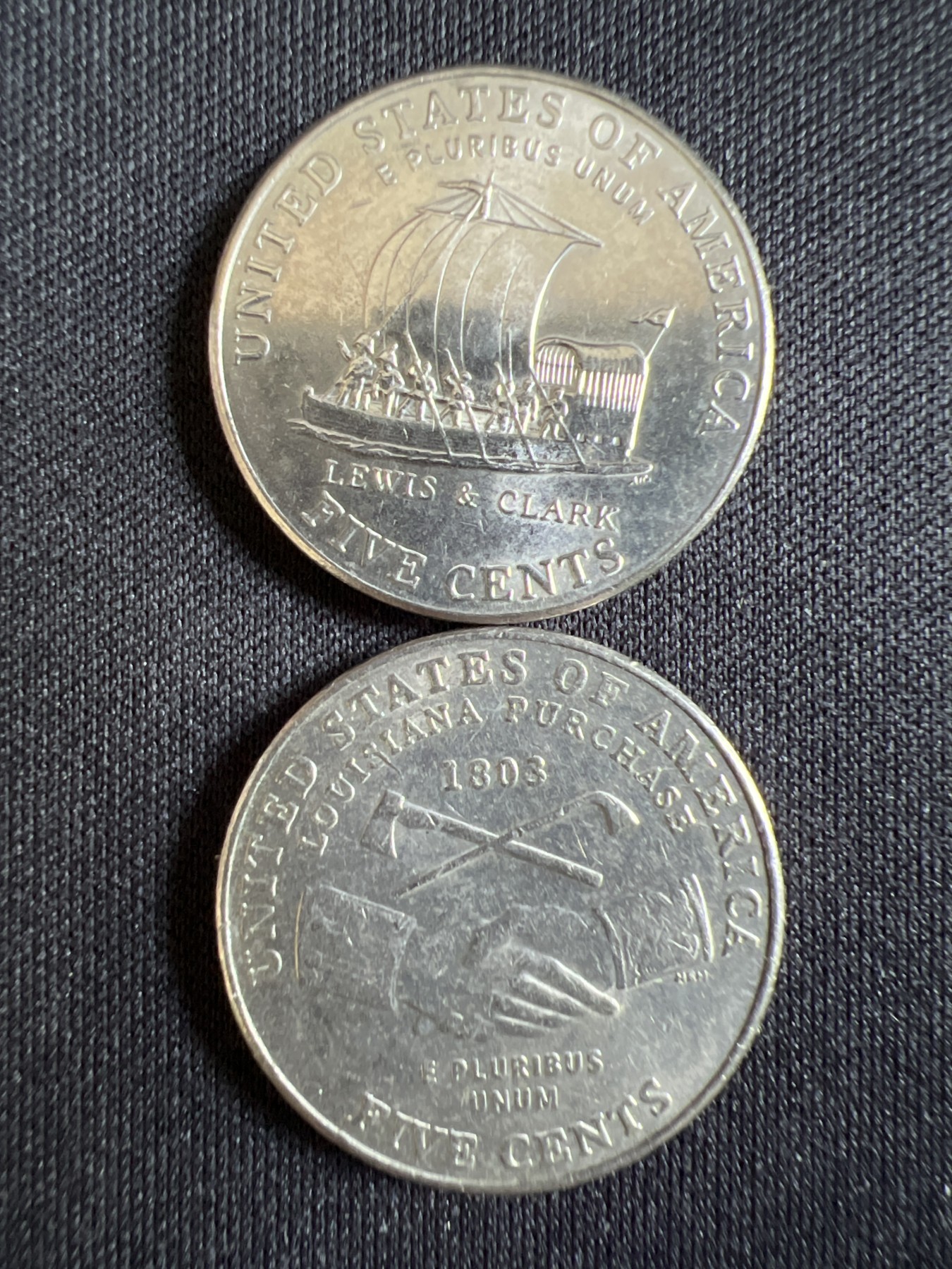 第586期 硬币专场 （无押金，捡漏，全场50包邮，偏远地区除外，接收代拍业务） 美五分两枚