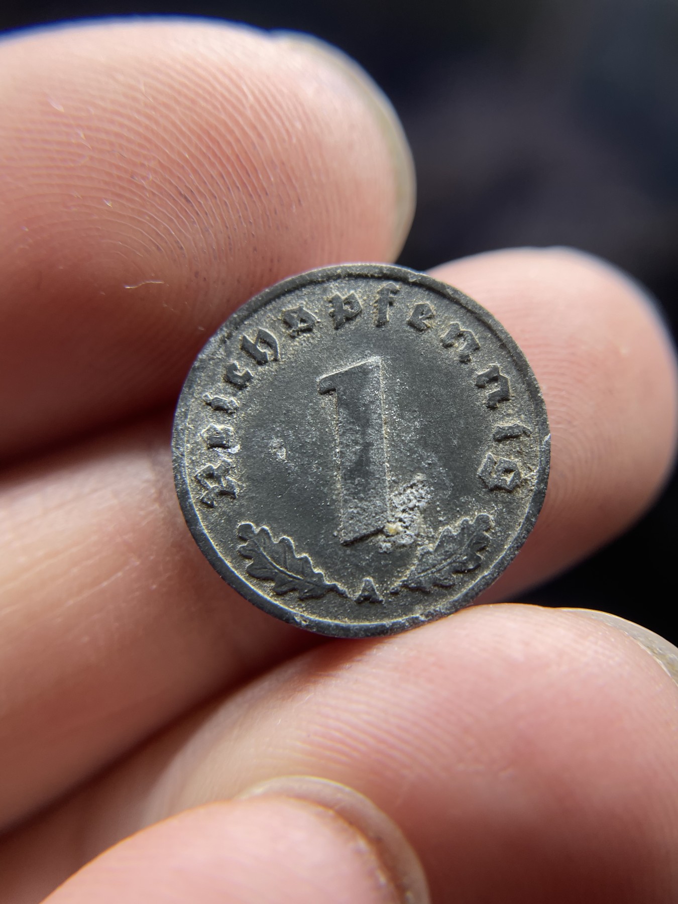 2024年集古藏今外币拍卖第五期-第8场—（总第48拍） 1940年德国1芬尼锌币