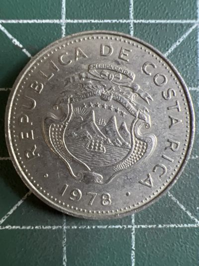 第585期 硬币专场 （无押金，捡漏，全场50包邮，偏远地区除外，接收代拍业务） - 哥斯达黎加50分 1978年