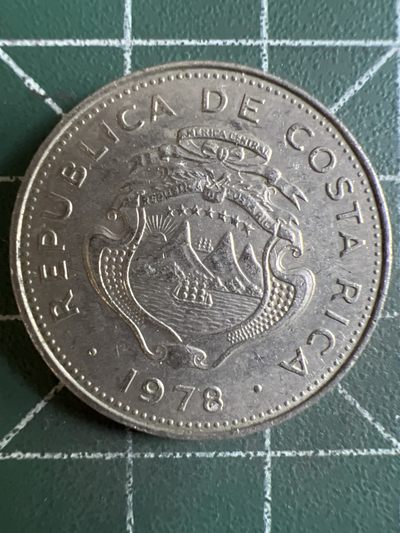 第585期 硬币专场 （无押金，捡漏，全场50包邮，偏远地区除外，接收代拍业务） - 哥斯达黎加50分 1978年