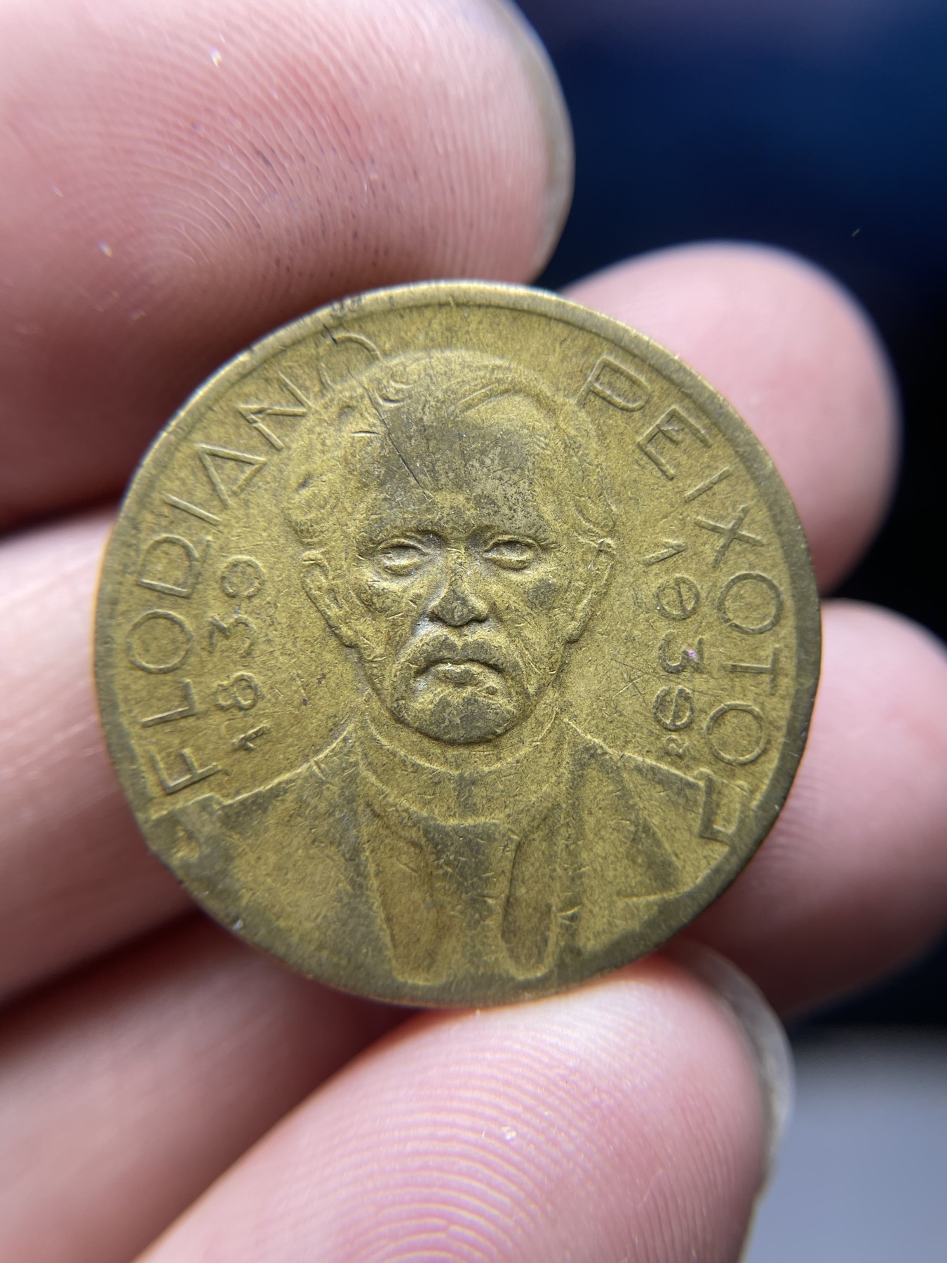 2024年集古藏今外币拍卖第五期-第8场—（总第48拍） 1939年巴西2000瑞斯