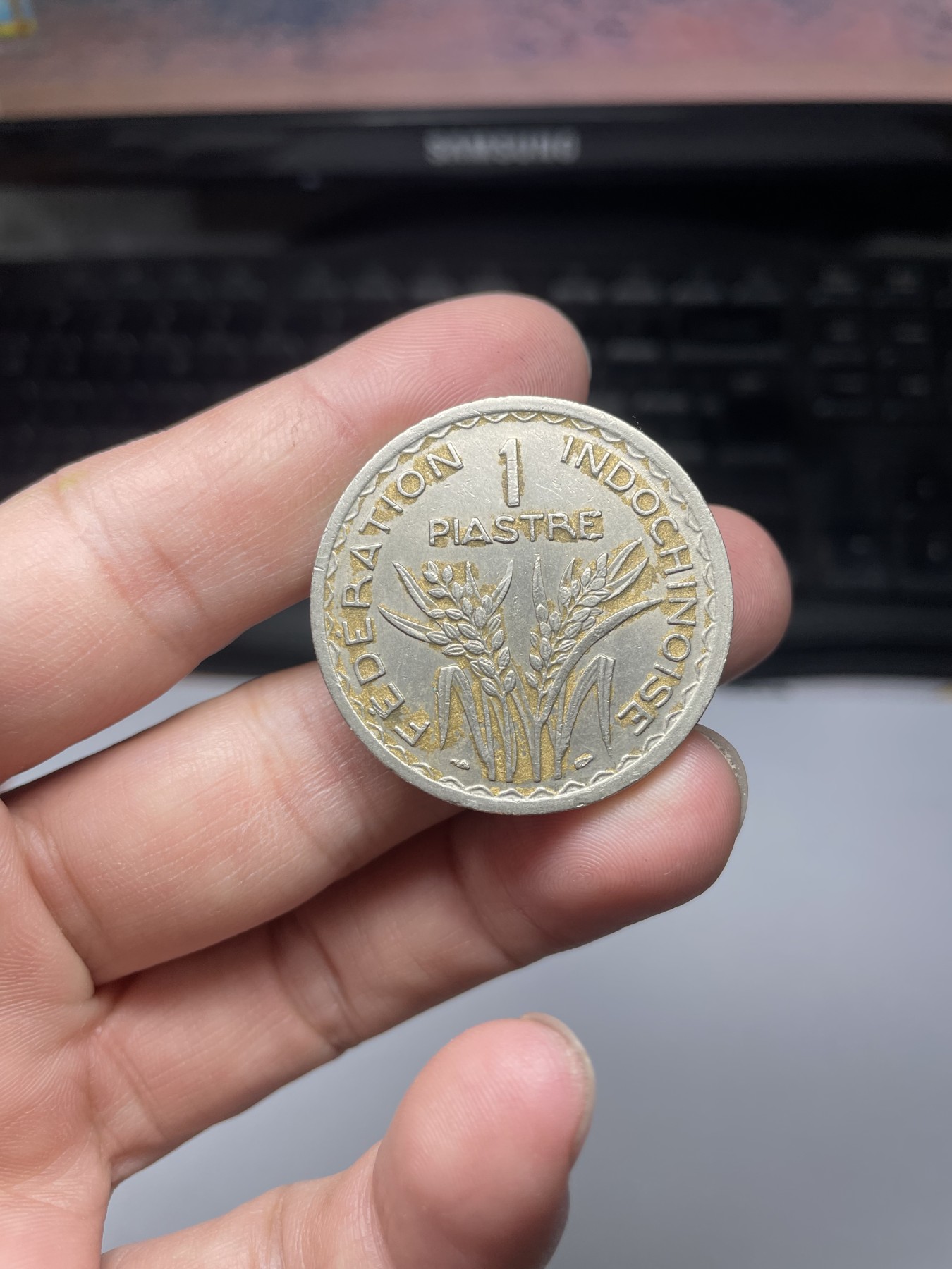 2024年集古藏今外币拍卖第五期-第8场—（总第48拍） 1947年法属印支一皮