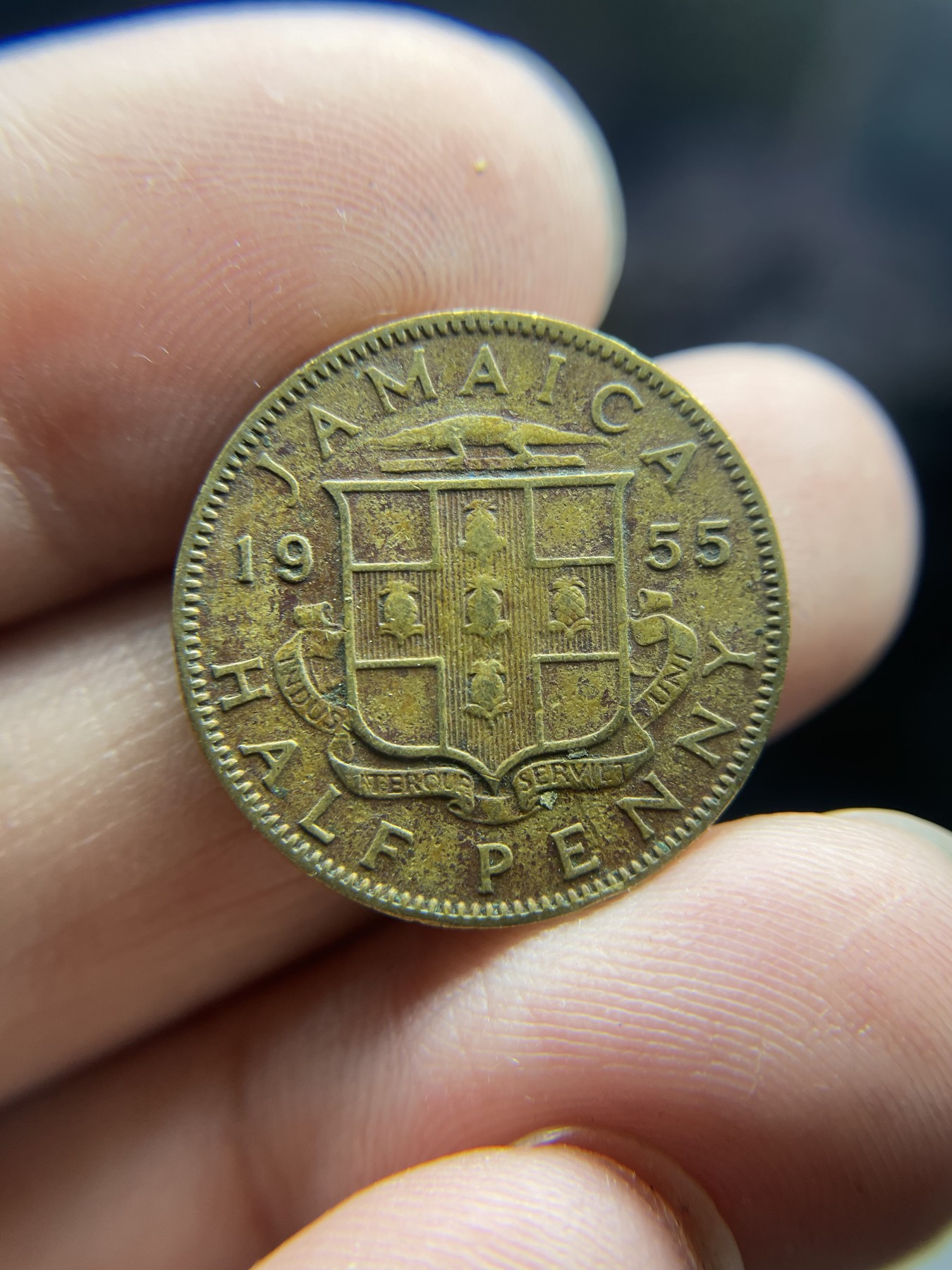 2024年集古藏今外币拍卖第五期-第8场—（总第48拍） 1955年英属牙买加半便士