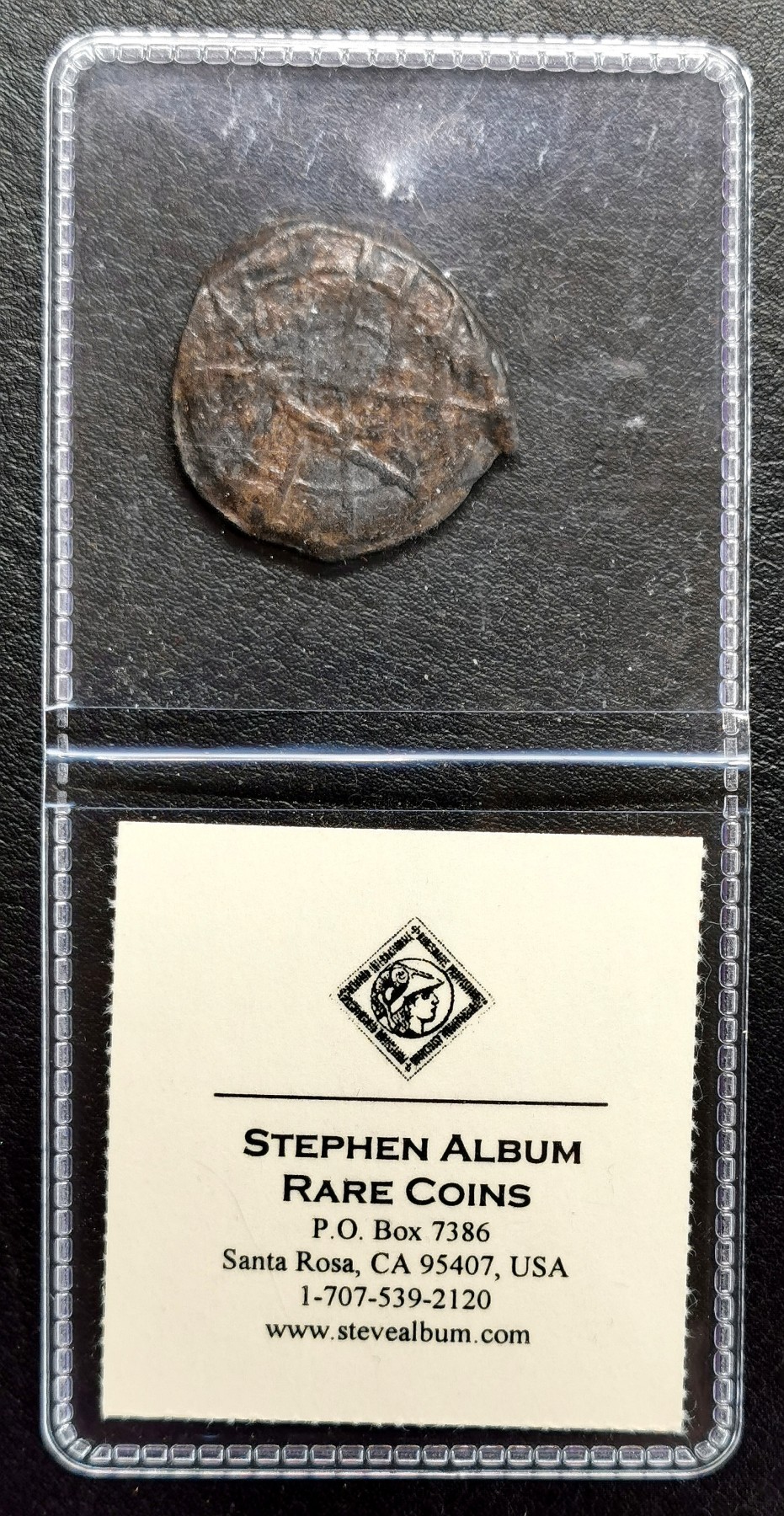 凡希社世界钱币微拍第二百六十七期 十六世纪葡属马六甲若昂三世Soldo锡币VF/XF