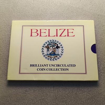 0起1加-纯粹捡漏拍-315银币套币场（五一低佣包邮特惠场） - 伯利兹1992年皇家造币厂出品官方套币-MS12（克书错标5枚，Identification实际为6枚）