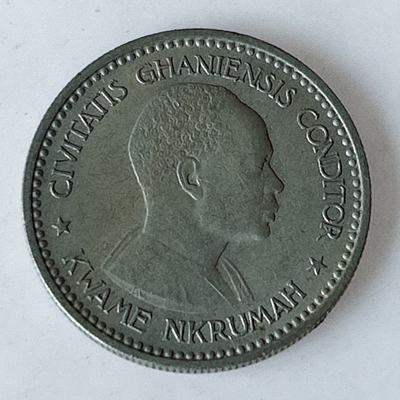 海外回流1元起拍小铺 各国钱币散币场 第11期 加纳1958年1先令
