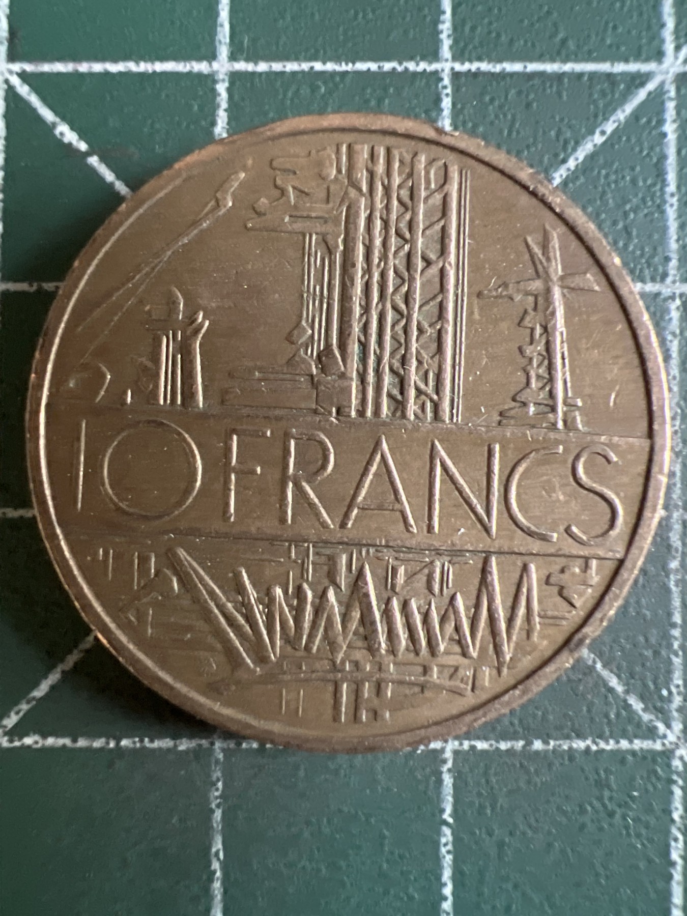 第586期 硬币专场 （无押金，捡漏，全场50包邮，偏远地区除外，接收代拍业务） 法国10法郎