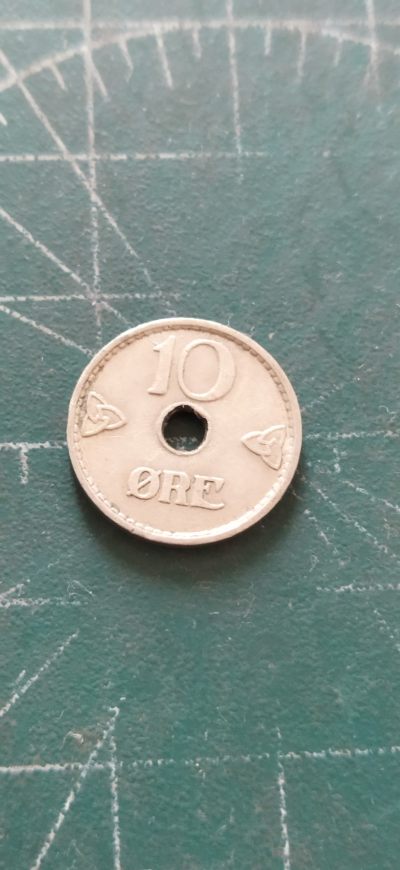 外国硬币初藏2024年第11场 - 挪威十欧尔镍币1941年
