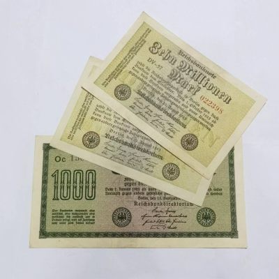 各国外币第37期 - 德国马克 三张 美品