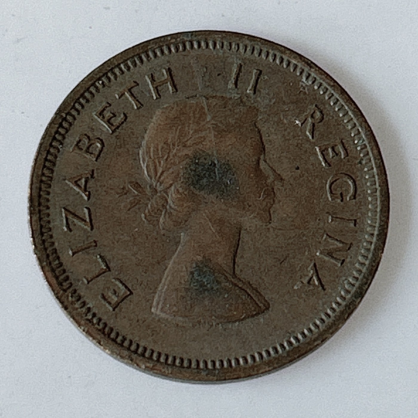 海外回流1元起拍小铺 各国钱币散币场 第11期 南非1958年1/4便士 1法新铜币