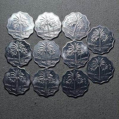 一百三十九期 五一第一拍 好品散币  5月13号发货！ - 5.1.3伊拉克10费尔好品，含纪念币