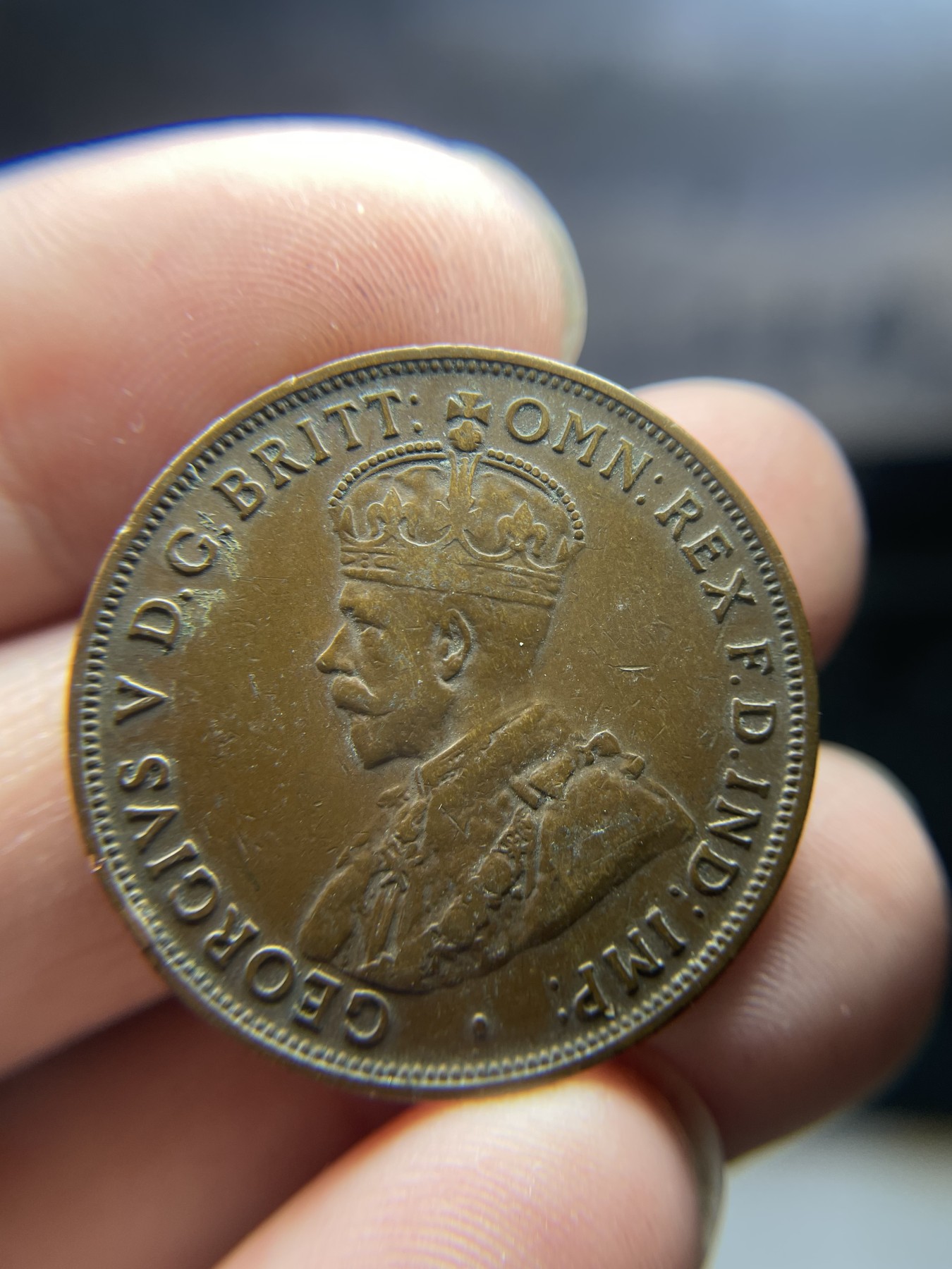 2024年集古藏今外币拍卖第五期-第8场—（总第48拍） 1917年澳大利亚1便士