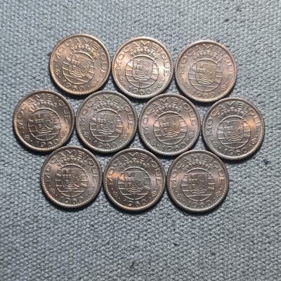 一百三十九期 五一第一拍 好品散币 - 5.1.19葡属莫桑比克铜币好品