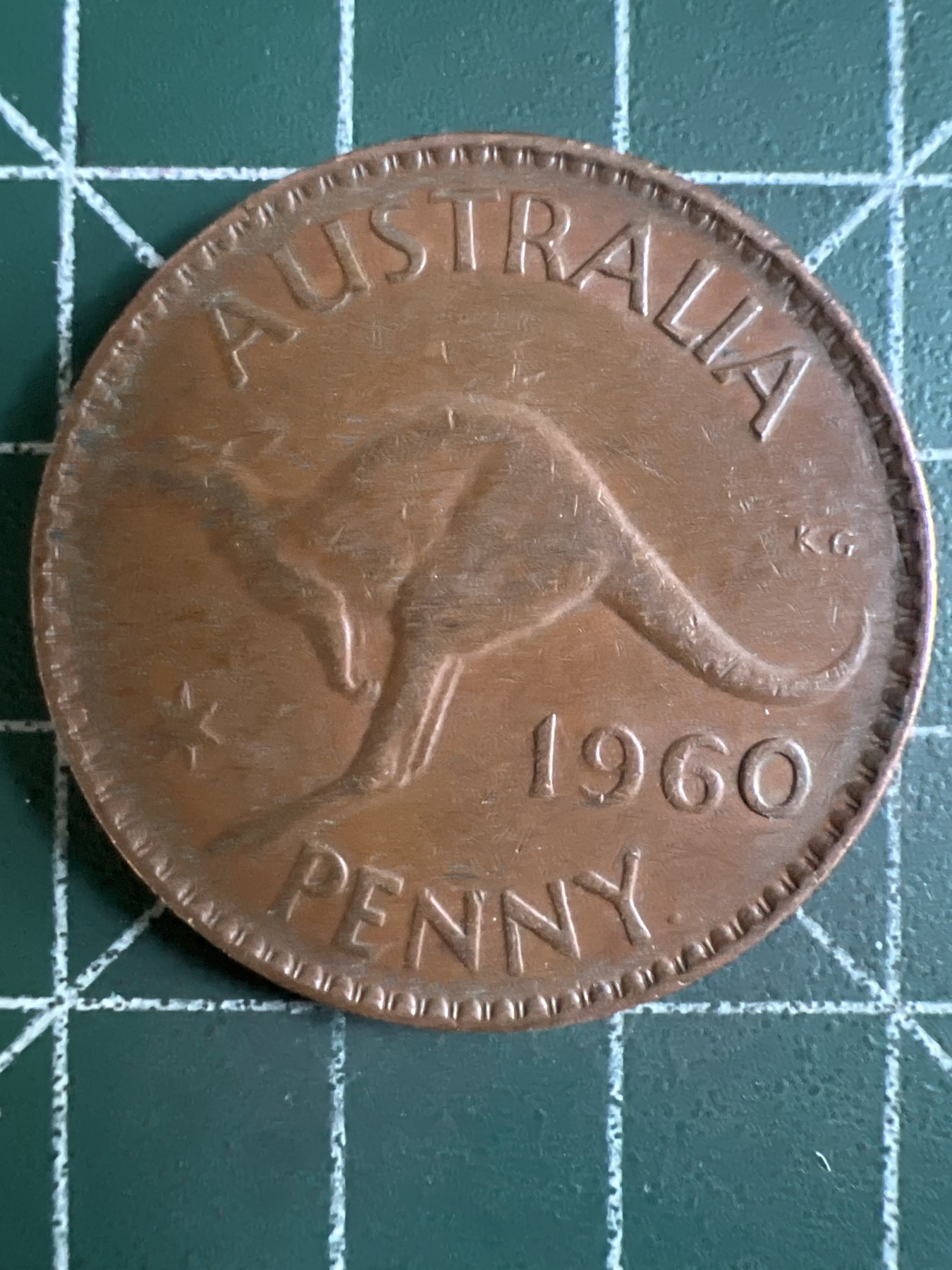 第586期 硬币专场 （无押金，捡漏，全场50包邮，偏远地区除外，接收代拍业务） 澳大利亚一便士