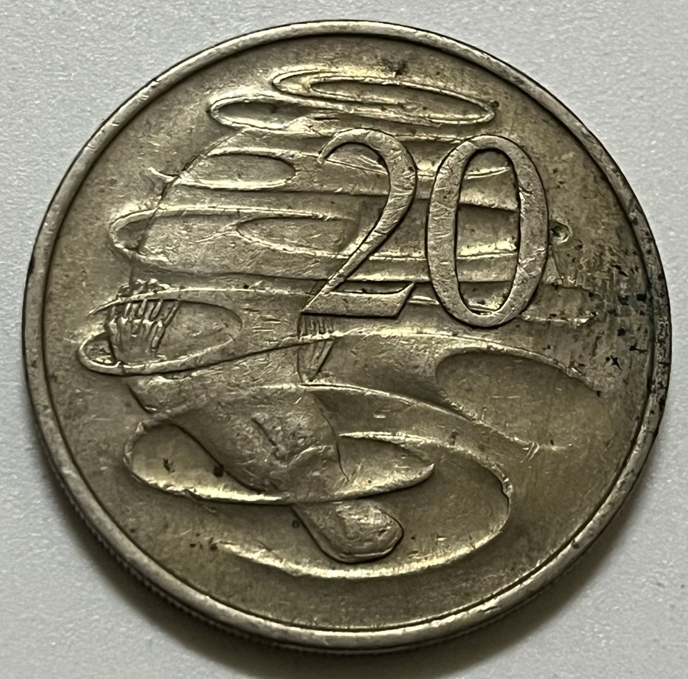 神仙姐姐散币好品专场第三十六期（无佣金满邮自动发出 1974年 澳大利亚20分