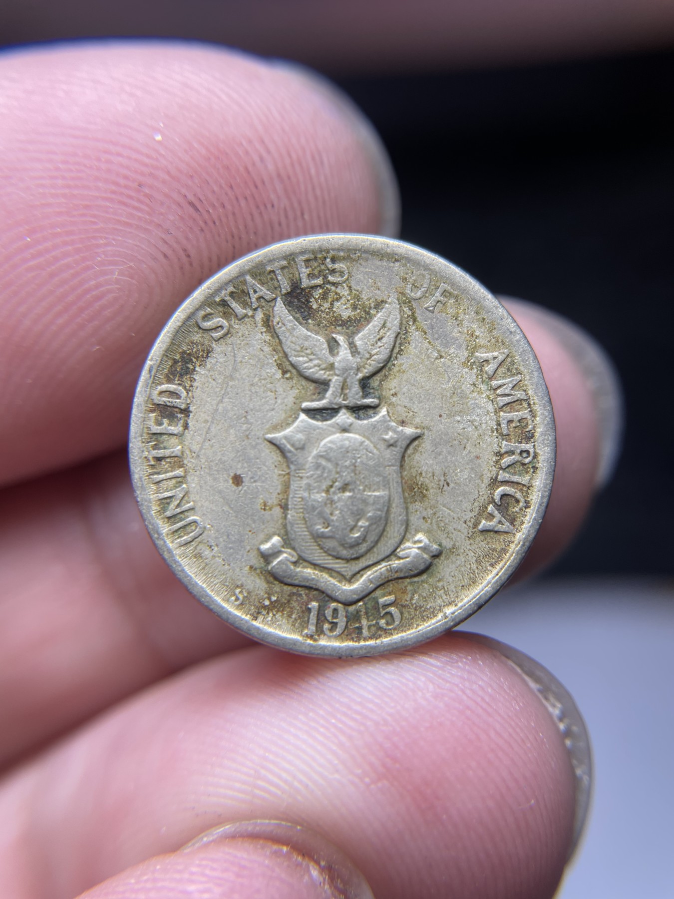 2024年集古藏今外币拍卖第五期-第8场—（总第48拍） 1915年美属菲律宾5分