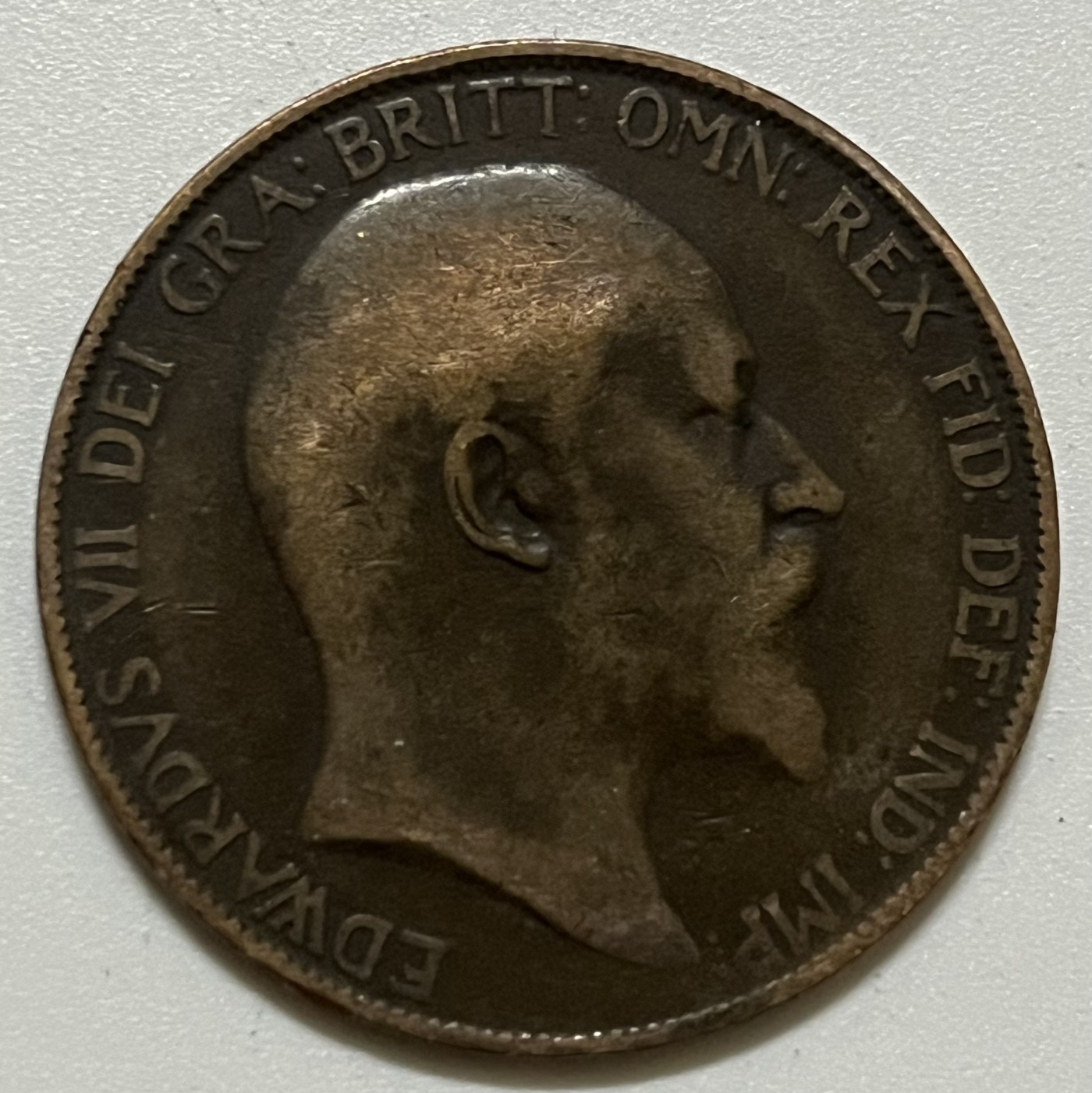 神仙姐姐散币好品专场第三十六期（无佣金满邮自动发出 1905年 英国1便士 爱德华七世