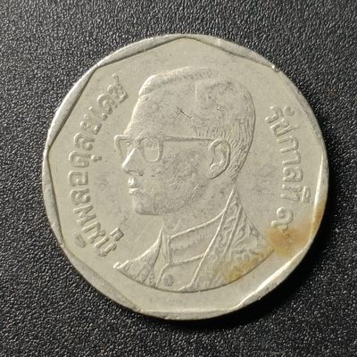 ↓君缘收藏77期☞钱币邮品↓无佣金、可寄存、满10元包邮  - 泰国🇹🇭80年代版5泰铢