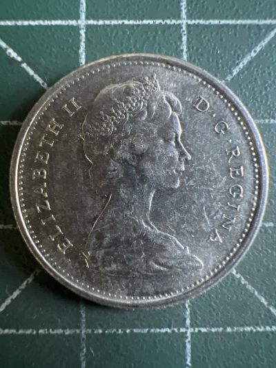 第588期 硬币专场 （无押金，捡漏，全场50包邮，偏远地区除外，接收代拍业务） - 加拿大25分 青年 1974年