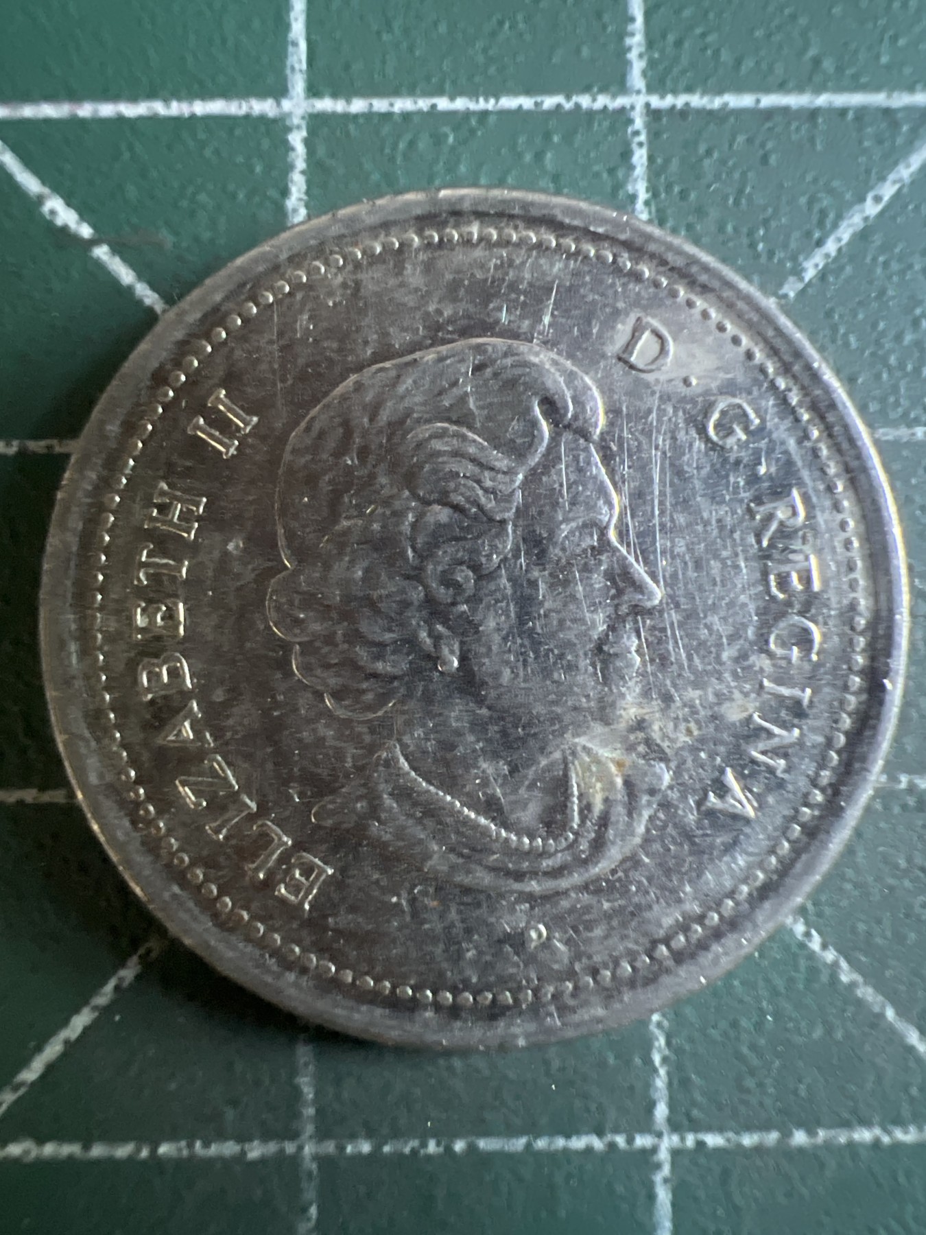 第587期 硬币专场 （无押金，捡漏，全场50包邮，偏远地区除外，接收代拍业务） 加拿大25分 老年 2004年