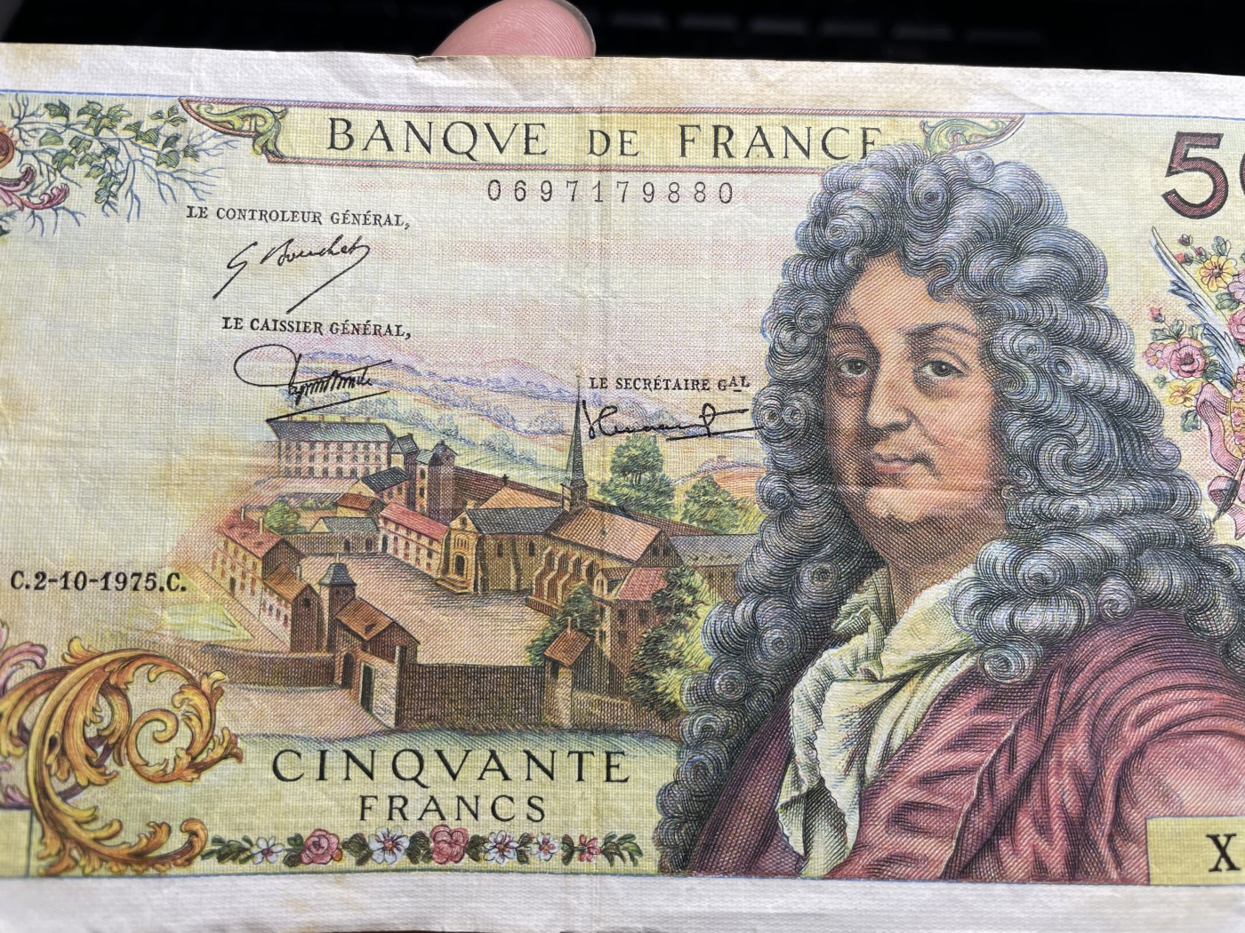 2024年集古藏今外币拍卖第五期-第9场—（总第49拍） 1975年法国50法郎