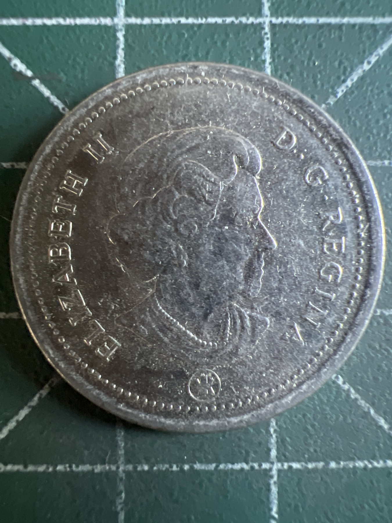 第588期 硬币专场 （无押金，捡漏，全场50包邮，偏远地区除外，接收代拍业务） 加拿大25分 老年 2006年