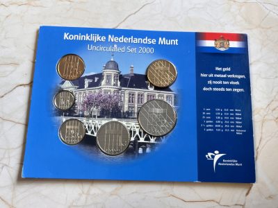 【海寕潮】拍卖第107期【五一快乐场】 - 【海寧潮】卡册荷兰2000年皇家荷兰造币厂纪念套币