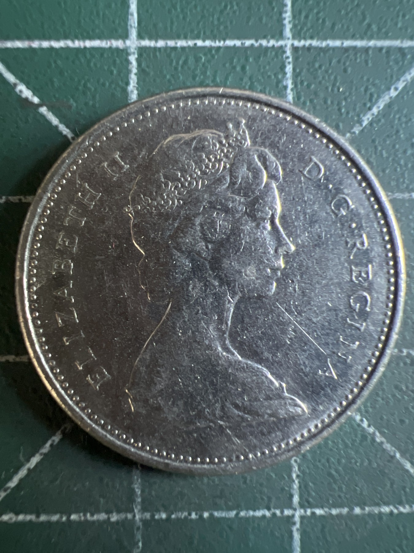 第588期 硬币专场 （无押金，捡漏，全场50包邮，偏远地区除外，接收代拍业务） 加拿大25分 青年 1978年