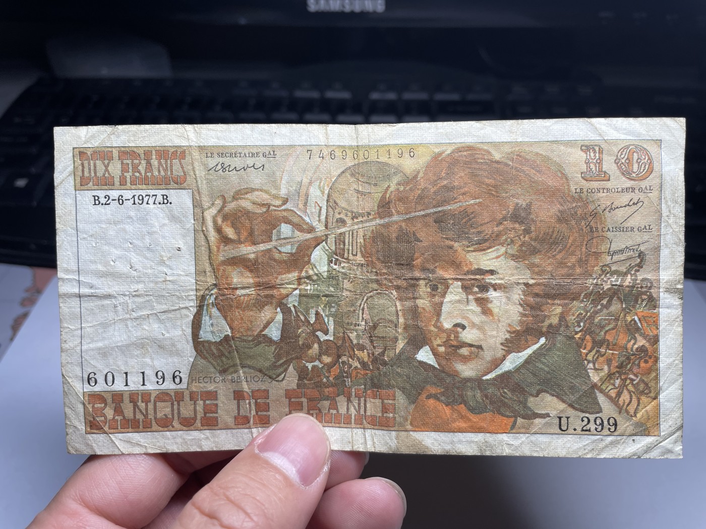 2024年集古藏今外币拍卖第五期-第9场—（总第49拍） 1977年法国10法郎