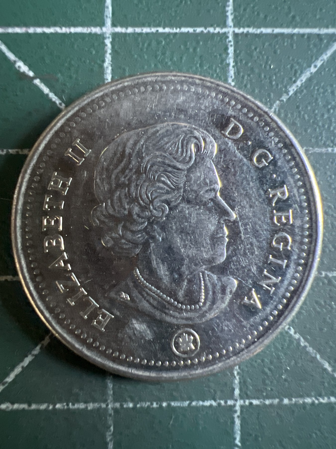 第588期 硬币专场 （无押金，捡漏，全场50包邮，偏远地区除外，接收代拍业务） 加拿大25分 老年 2016年