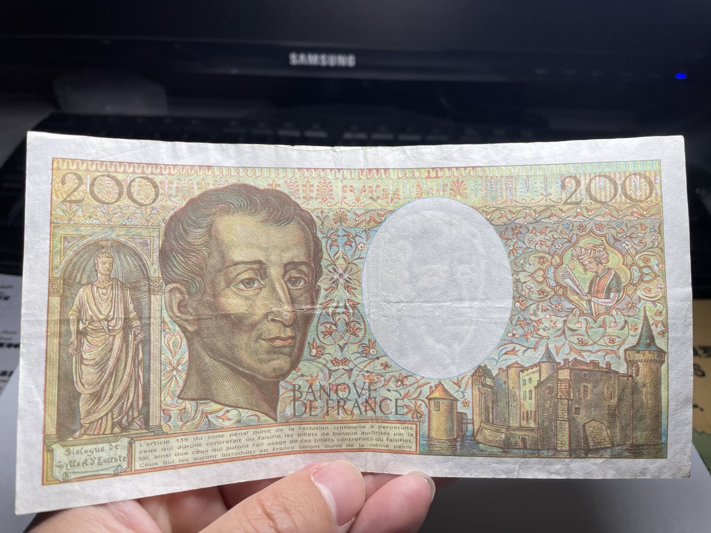 2024年集古藏今外币拍卖第五期-第9场—（总第49拍） 法国200法郎