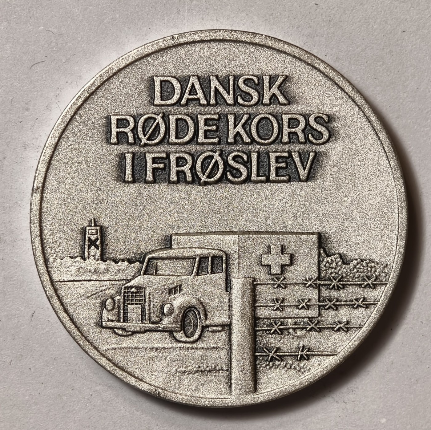 紫瑗钱币——第344期拍卖 丹麦 1983年 弗罗斯莱夫赛艇越野赛 纪念银章 1盎司  31.1克 0.999银