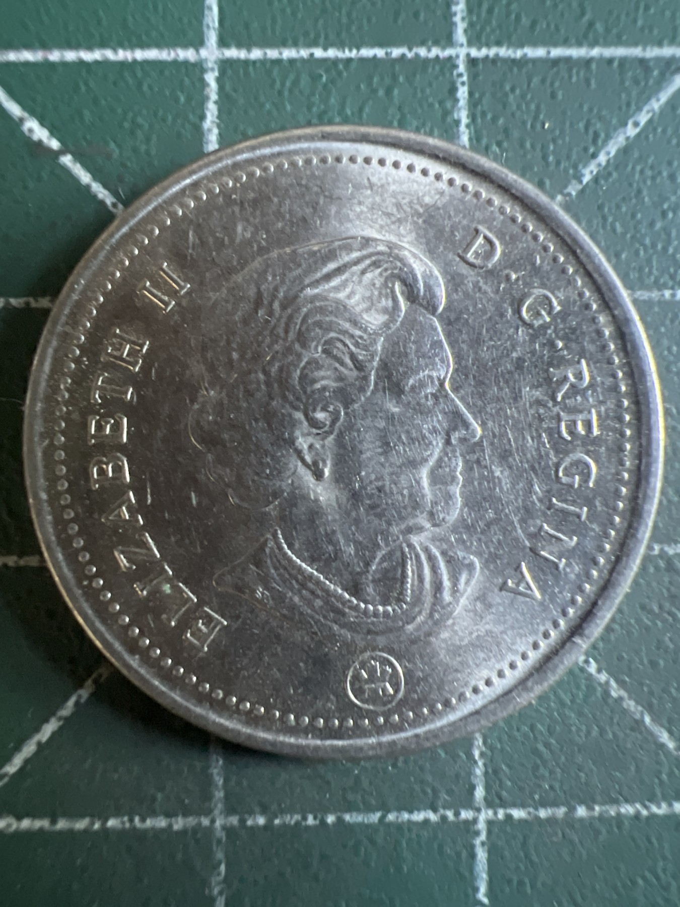 第588期 硬币专场 （无押金，捡漏，全场50包邮，偏远地区除外，接收代拍业务） 加拿大25分 老年 2007年