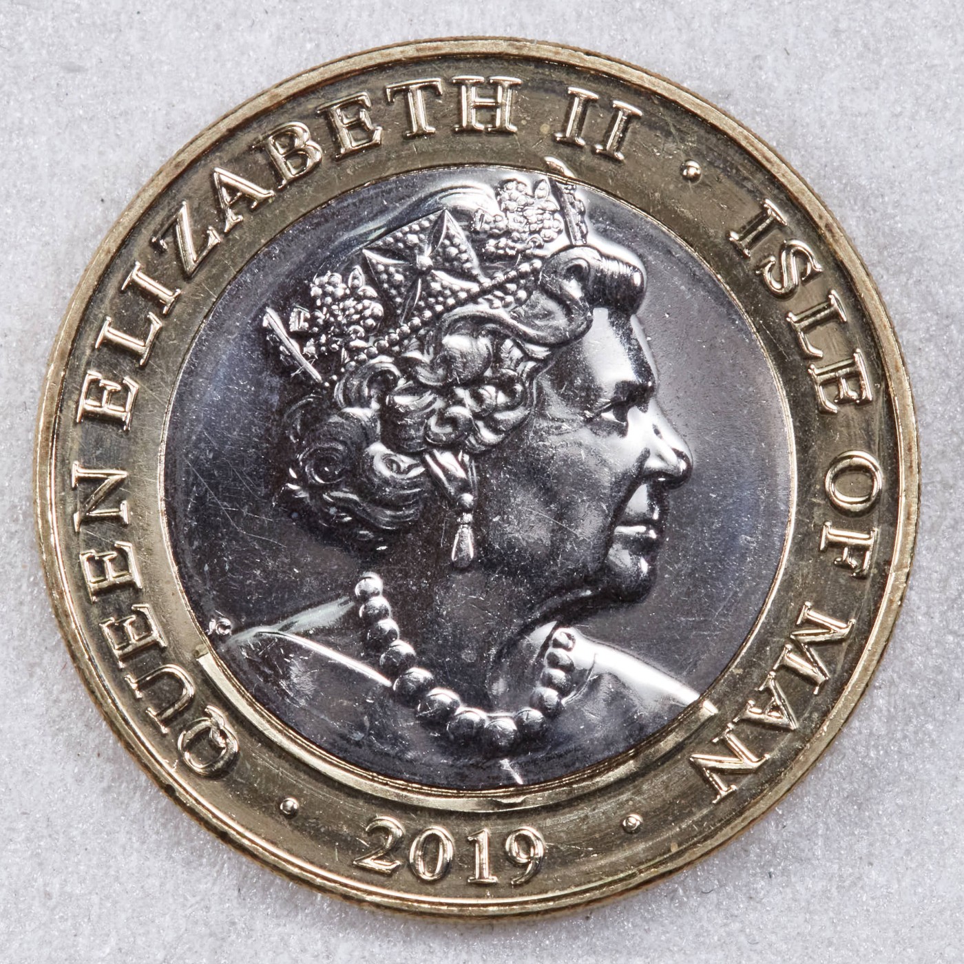 S&S Numismatic世界钱币-拍卖 第117期  马恩岛2019年 诺曼底登陆75周年-丘吉尔 2英镑双色纪念币