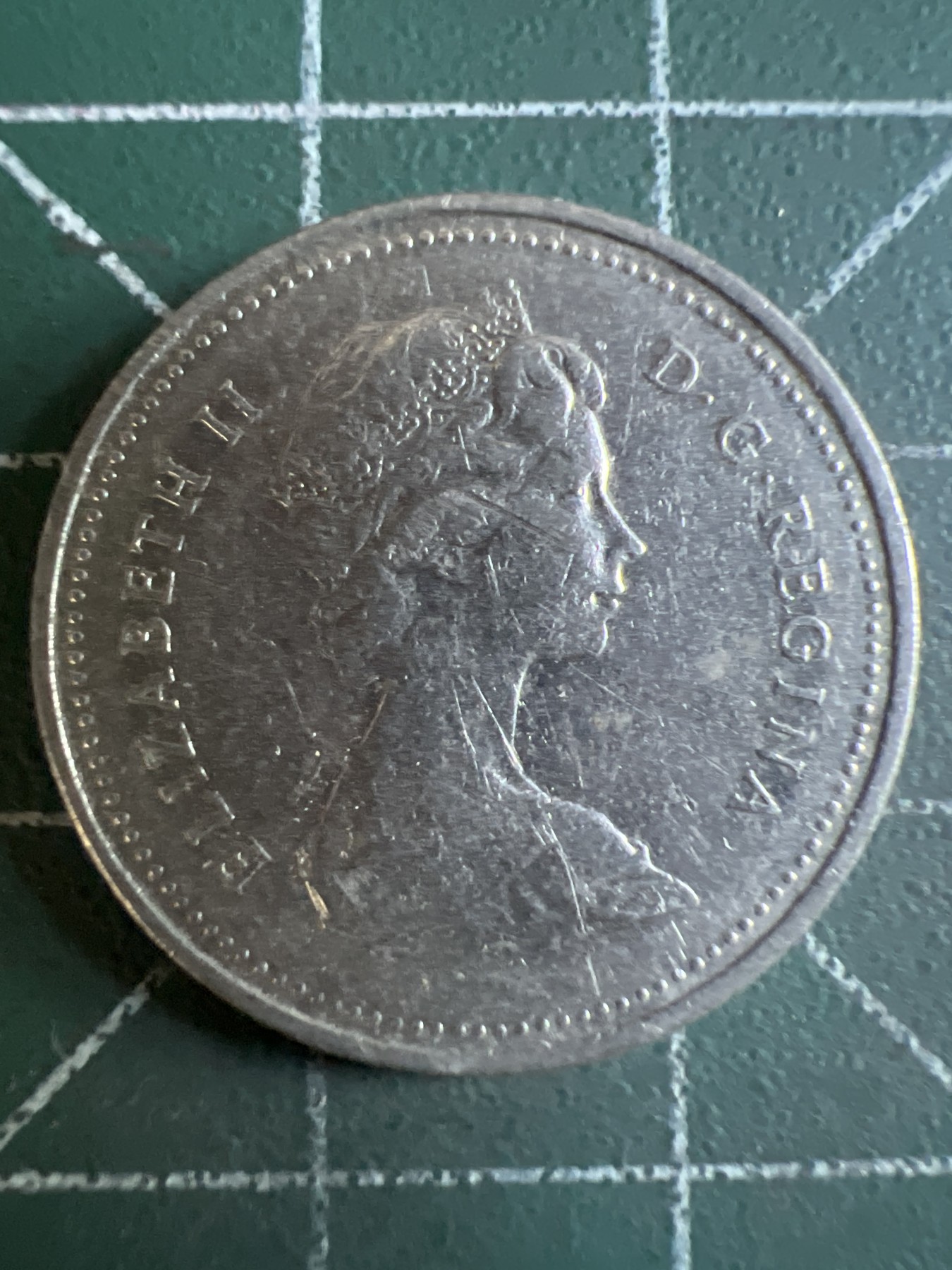 第588期 硬币专场 （无押金，捡漏，全场50包邮，偏远地区除外，接收代拍业务） 加拿大25分 青年 1979年