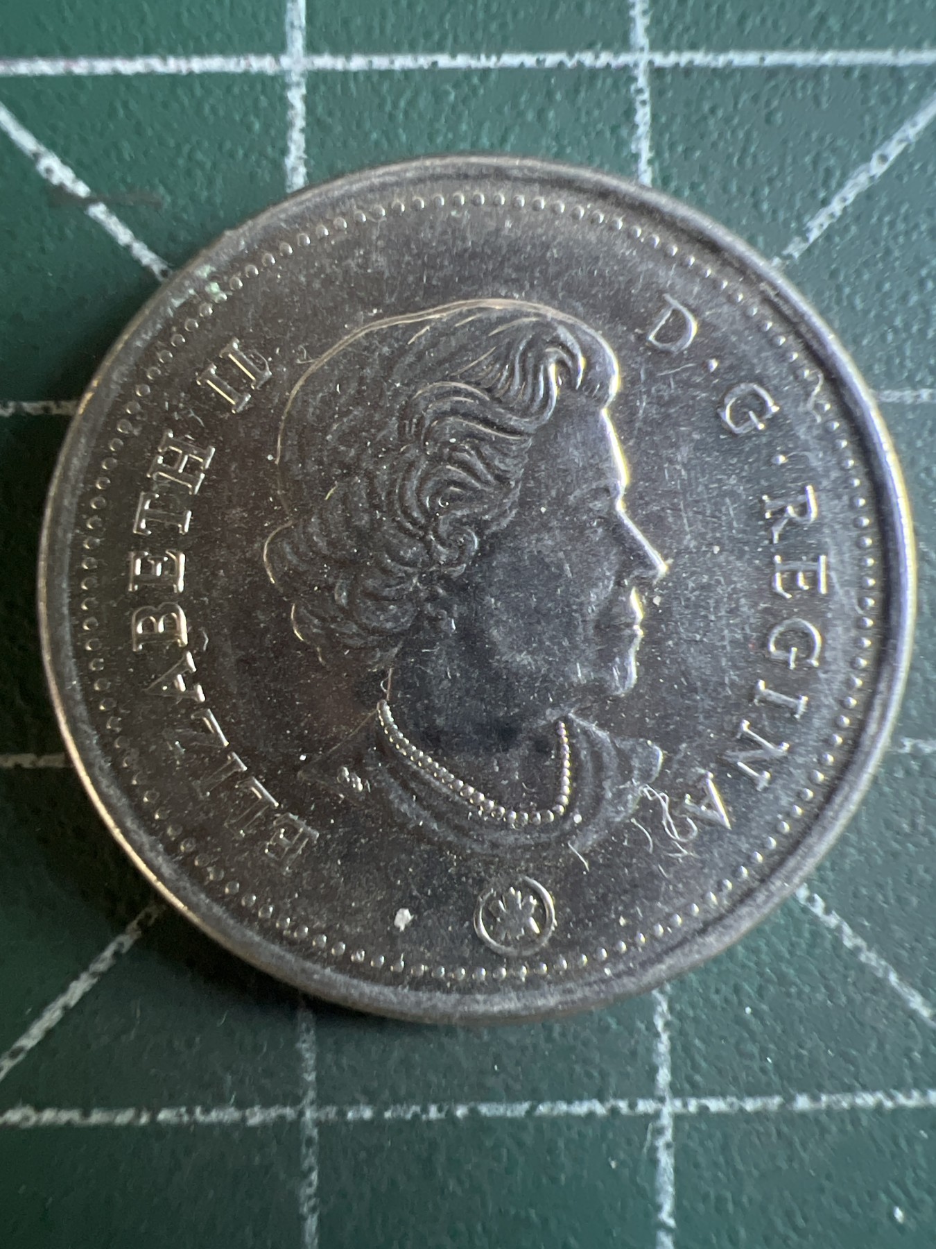 第587期 硬币专场 （无押金，捡漏，全场50包邮，偏远地区除外，接收代拍业务） 加拿大25分 老年 2015年